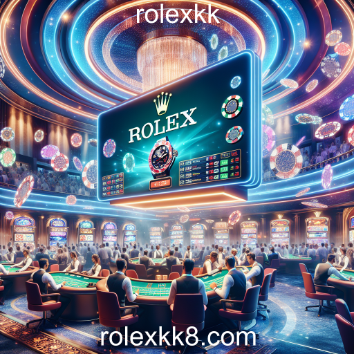 A Experiência Imersiva dos Jogos Ao Vivo em rolexkk